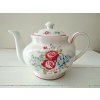 Cajova konvice GreenGate Henrietta white