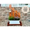 Dreveny plutek oboustranny teak