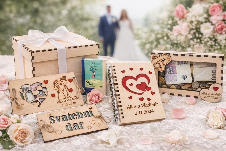 Co darovat novomanželům? Tipy na originální svatební dary, které potěší každý pár 💍