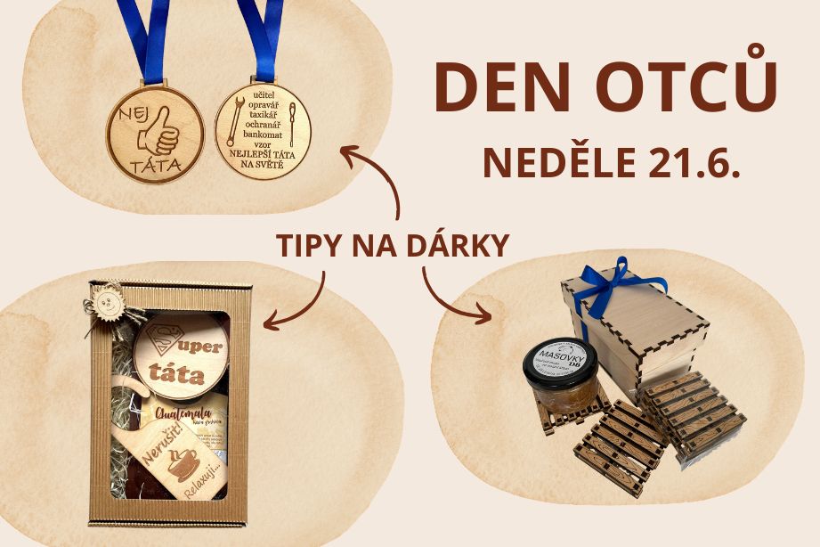 Tipy na dárky ke Dni otců: originální dárky pro tatínka, které potěší