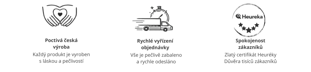 Benefity nákupu Dekorace z Česka