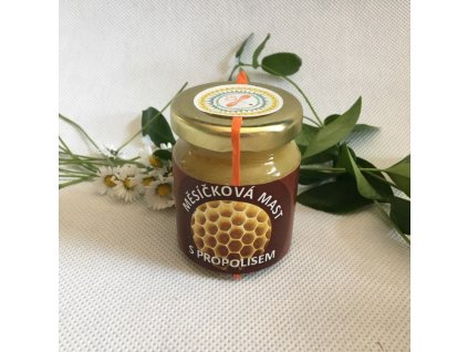 Měsíčková mast s propolisem (60 ml)