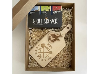 Dárková sada pro muže - originální dárek - grilovací sada