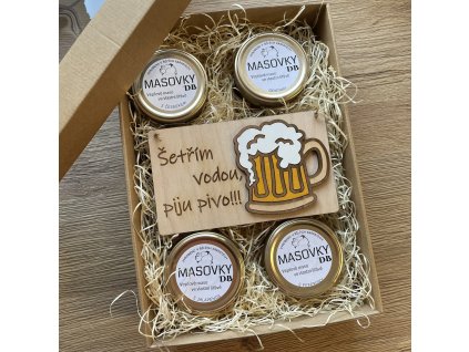 Dárková sada pro muže s masíčkem Masovky DB (15)