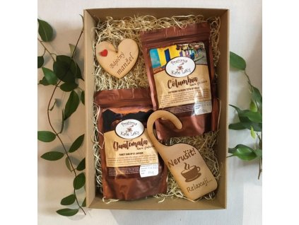 Dárková sada kávy Z lásky velká Báječný manžel