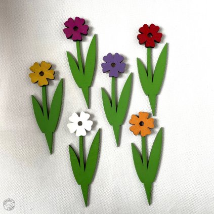 dřevěná dekorace - jarní výzdoba