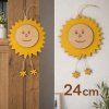 Slunce 24 cm s nožičkami, 2 barvy
