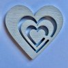 Srdce 8 cm s výřezy srdcí