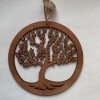 Strom života dřevěný 30 cm závěs 5 barev
