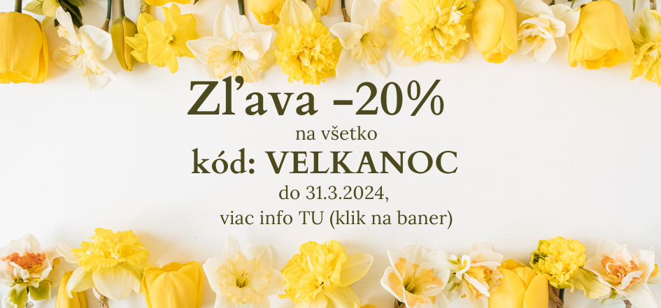 Akcia -20% velka noc