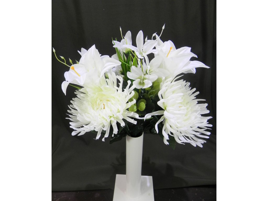 KYTICA chryzantémy + ľalie 45 cm