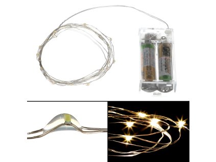 LED reťaž s časovačom 4 m