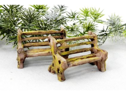 Lavička - imitácia kameňa 5 cm