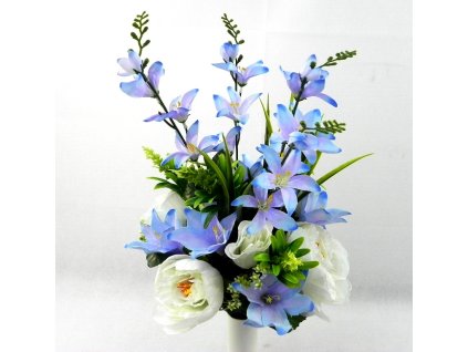Kytica ľalie, ruže 55 cm