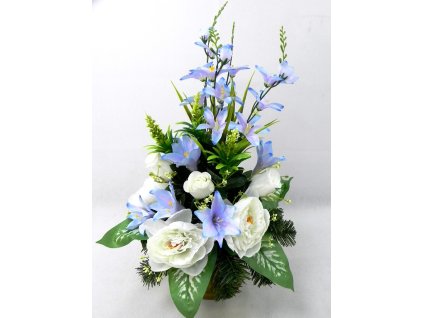 Aranžmán spomienkový na nohe - 60 cm