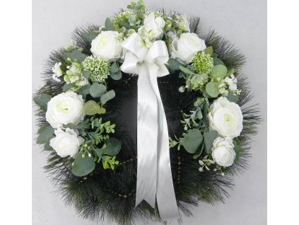 Smútočný veniec 50 cm