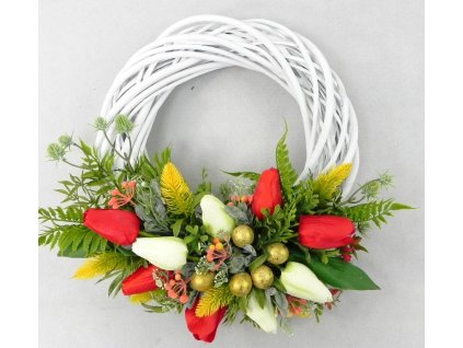 Jarný veniec 35 cm