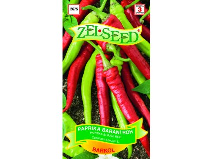Paprika zel. Baraní roh ostrá Barkol ZEL