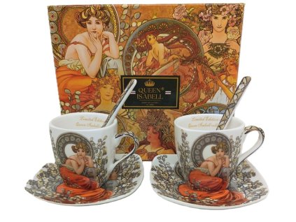 Súprava porcelánová espresso