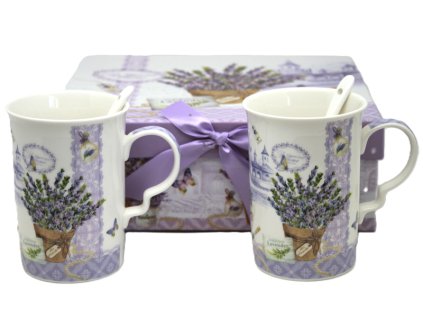 Porcelánová súprava levanduľa