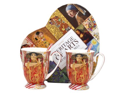 Súprava porcelánová G. Klimt 300 ml