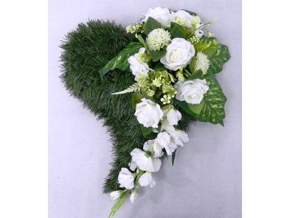 Srdce spomienkové 60 cm