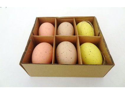 VAJÍČKA plastové 6 ks