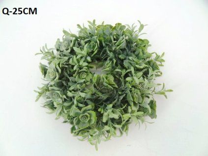 Veniec zelený 25 cm