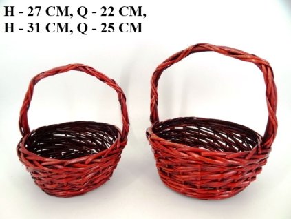 Košíky 2 ks 25x31 cm