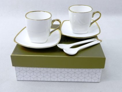 Súprava porcelánová espresso