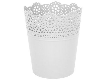 OBAL plastový s čipkou 13 cm