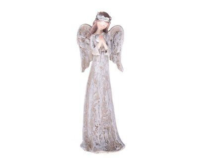 Anjelik so srdcom 20cm