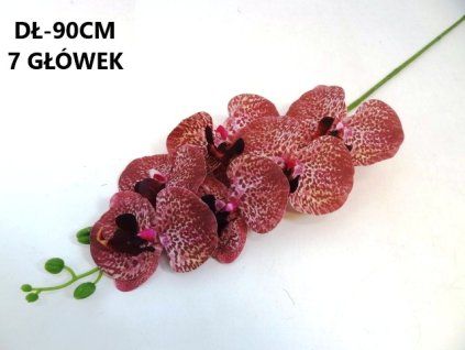 Orchidea silikónová 90 cm