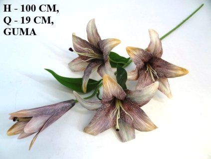 Ľalia silikon ks 100 cm