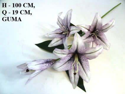 Ľalia silikon ks 100 cm