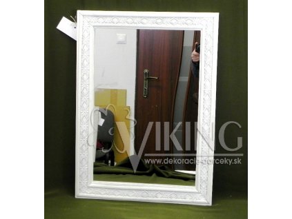ZRKADLO v drevenom ráme 67 cm