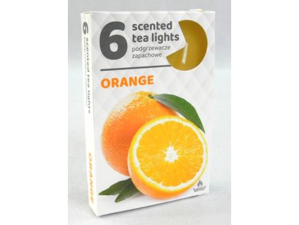 KAHANČEKY čajové S/6 - POMARANČ
