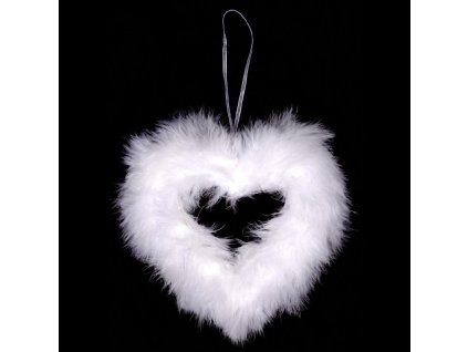 SRDCE  z peria 20 cm