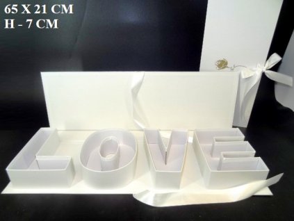 FLOWERBOX LOVE 65 cm