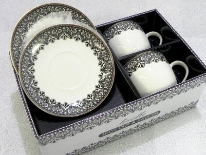 SÚPRAVA porcelánová 2+2, 250 ml