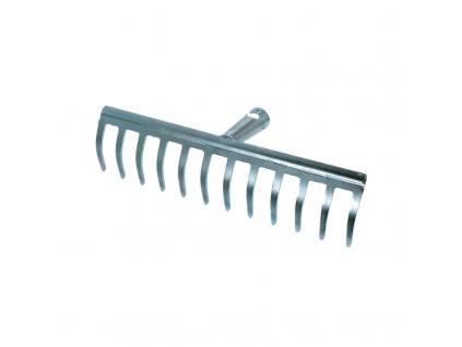 Hrable 12 zubé 30cm pozink