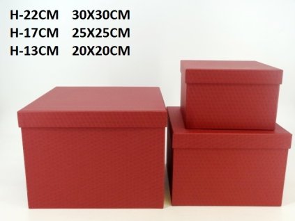 FLOWERBOXY S/3 - 30 cm