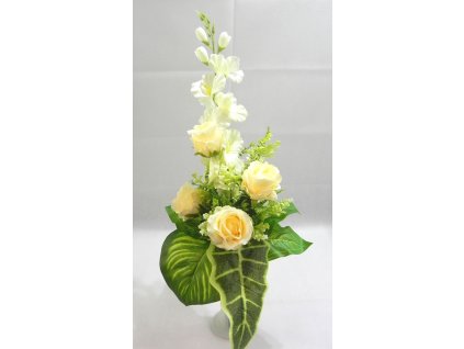 KYTICA do bočnej vázy - ruže, gladioly 80 cm