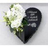 Srdce zaťažené aranžované 45 cm