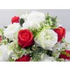 Aranžmán zaťažený ruže 35 cm