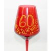 Pohár výročný 60 červený