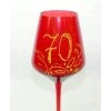 Pohár výročný 70 červený