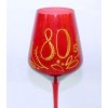 Pohár výročný 80 červený