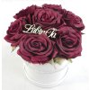 ARANŽMÁN valentínsky - ruže 24 cm