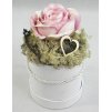 ARANŽMÁN valentín - ružová ruža 20 cm
